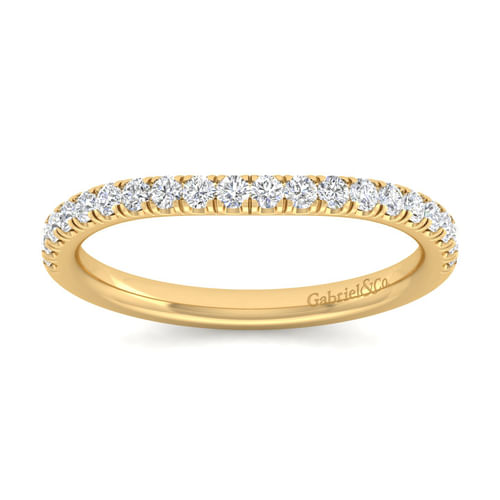 14K Yellow Gold Matching Wedding Band