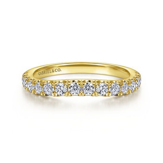 Gabriel - 14K Yellow Gold Matching Wedding Band