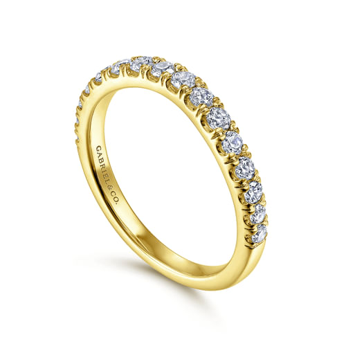 14K Yellow Gold Matching Wedding Band