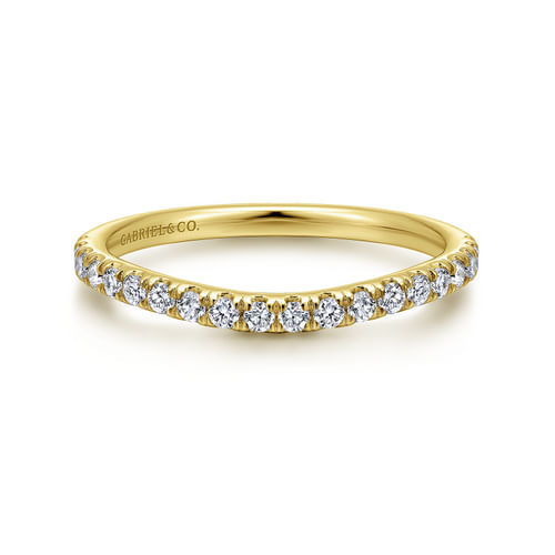 14K Yellow Gold Matching Wedding Band