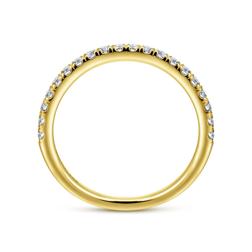14K Yellow Gold Matching Wedding Band