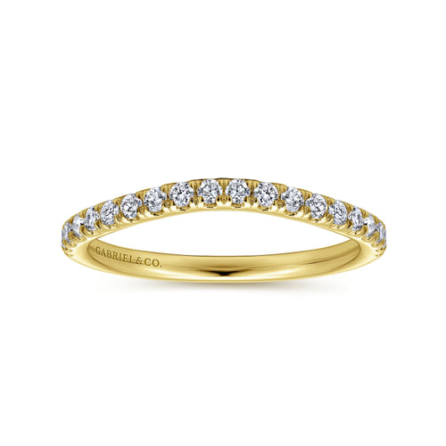 14K Yellow Gold Matching Wedding Band