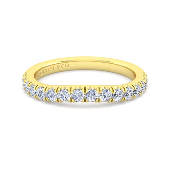 Gabriel - 14K Yellow Gold Matching Wedding Band