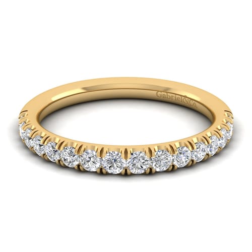 14K Yellow Gold Matching Wedding Band