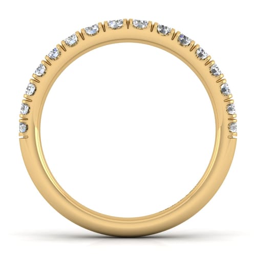 14K Yellow Gold Matching Wedding Band
