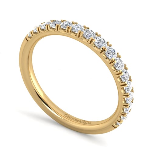 14K Yellow Gold Matching Wedding Band