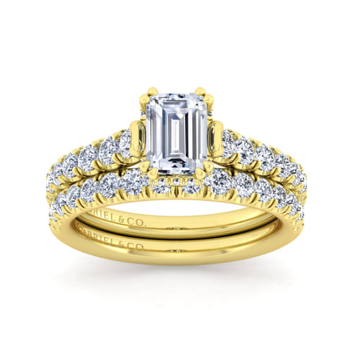 14K Yellow Gold Matching Wedding Band