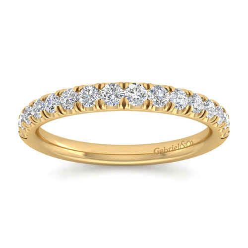 14K Yellow Gold Matching Wedding Band
