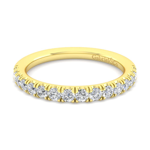 14K Yellow Gold Matching Wedding Band