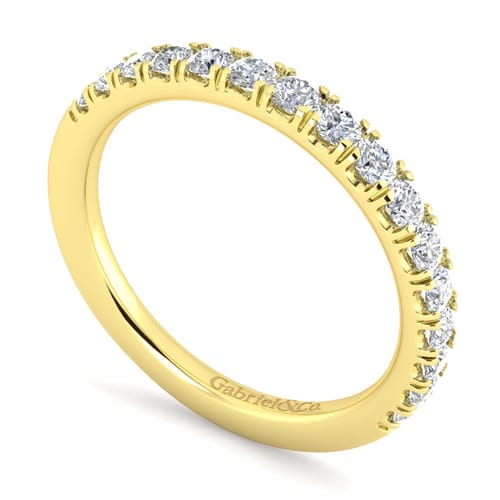 14K Yellow Gold Matching Wedding Band