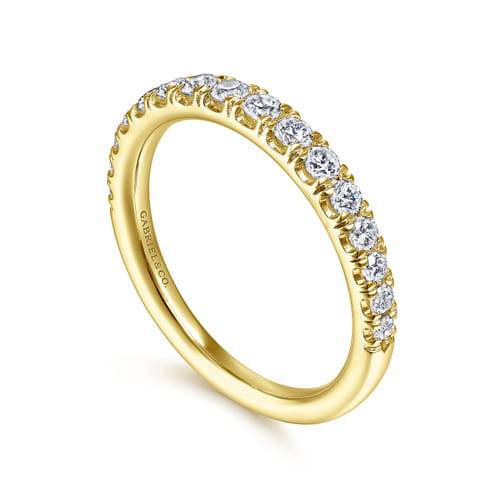14K Yellow Gold Matching Wedding Band