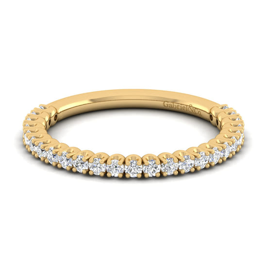 Gabriel - 14K Yellow Gold Matching Wedding Band
