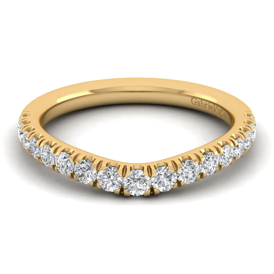 Gabriel - 14K Yellow Gold Matching Wedding Band
