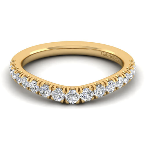 14K Yellow Gold Matching Wedding Band