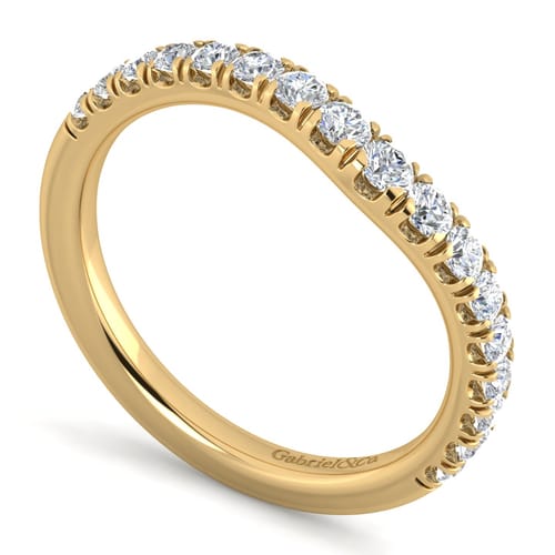 14K Yellow Gold Matching Wedding Band
