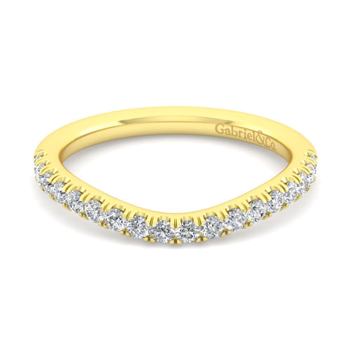 14K Yellow Gold Matching Wedding Band