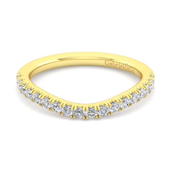 Gabriel - 14K Yellow Gold Matching Wedding Band