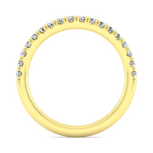 14K Yellow Gold Matching Wedding Band