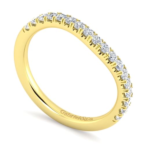 14K Yellow Gold Matching Wedding Band