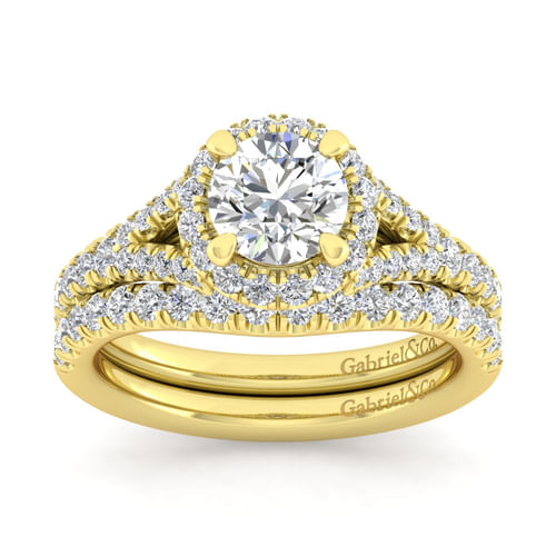 14K Yellow Gold Matching Wedding Band