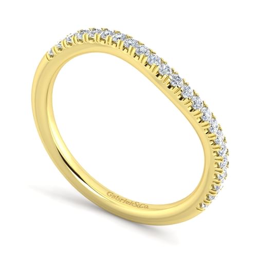 14K Yellow Gold Matching Wedding Band