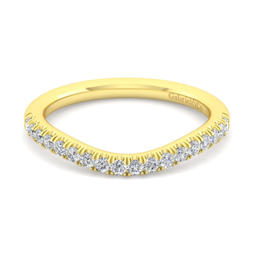 14K Yellow Gold Matching Wedding Band