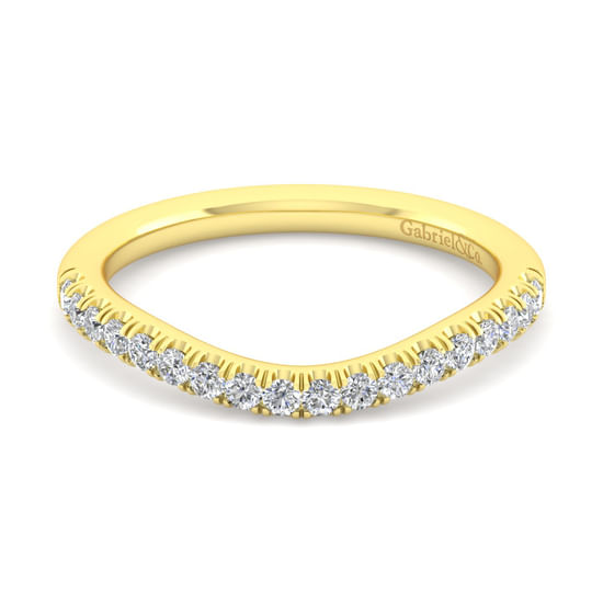 Gabriel - 14K Yellow Gold Matching Wedding Band