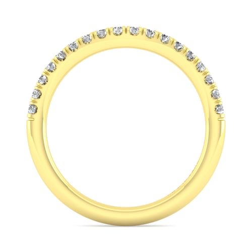 14K Yellow Gold Matching Wedding Band