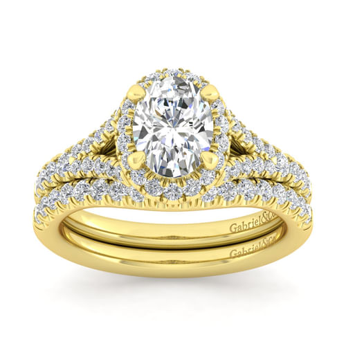 14K Yellow Gold Matching Wedding Band