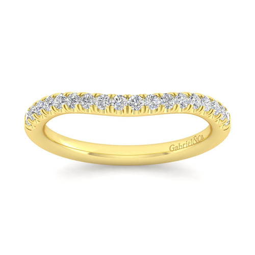 14K Yellow Gold Matching Wedding Band