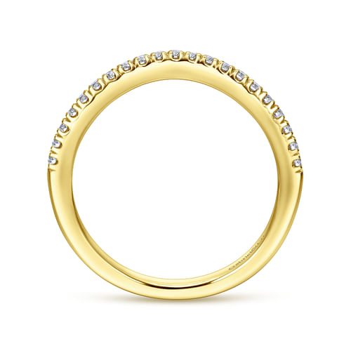 14K Yellow Gold Matching Wedding Band