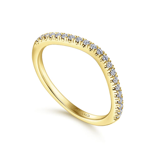 14K Yellow Gold Matching Wedding Band