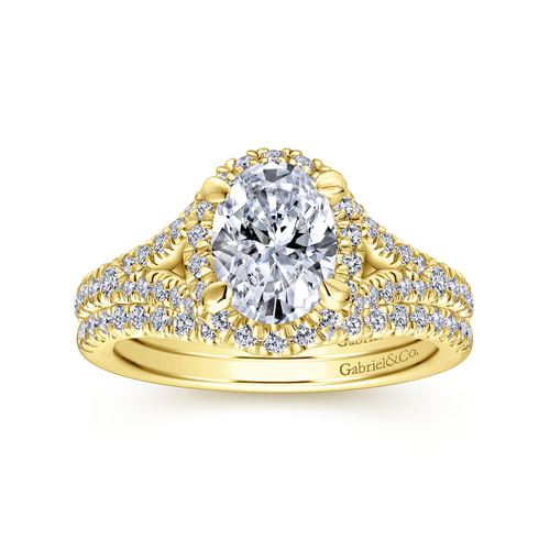 14K Yellow Gold Matching Wedding Band
