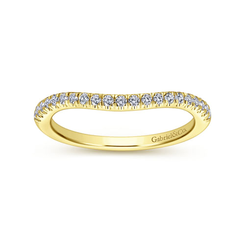 14K Yellow Gold Matching Wedding Band