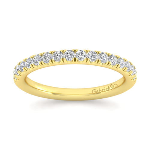14K Yellow Gold Matching Wedding Band
