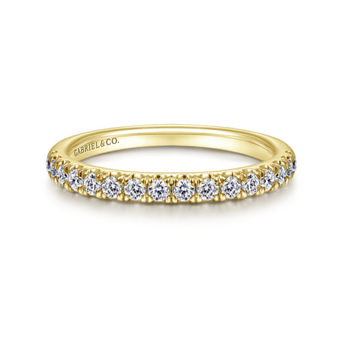 14K Yellow Gold Matching Wedding Band