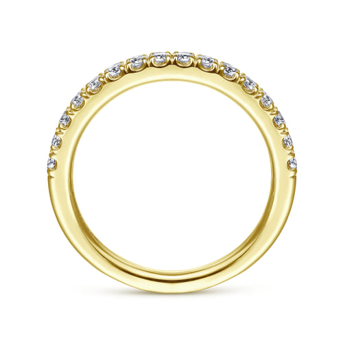 14K Yellow Gold Matching Wedding Band