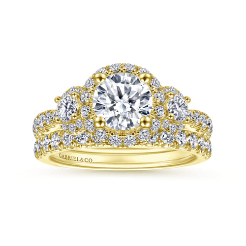 14K Yellow Gold Matching Wedding Band