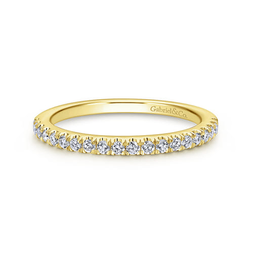 14K Yellow Gold Matching Wedding Band