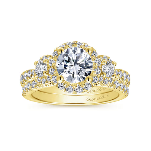 14K Yellow Gold Matching Wedding Band