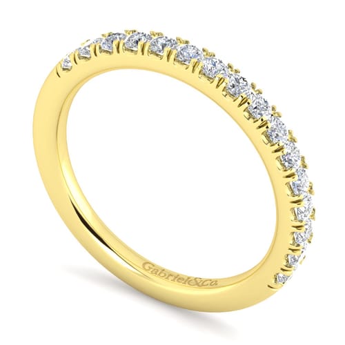 14K Yellow Gold Matching Wedding Band