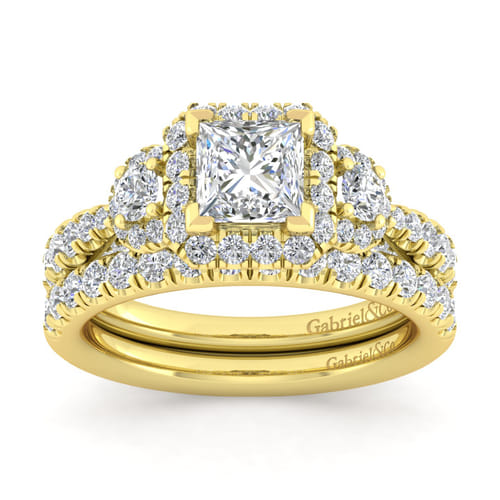 14K Yellow Gold Matching Wedding Band