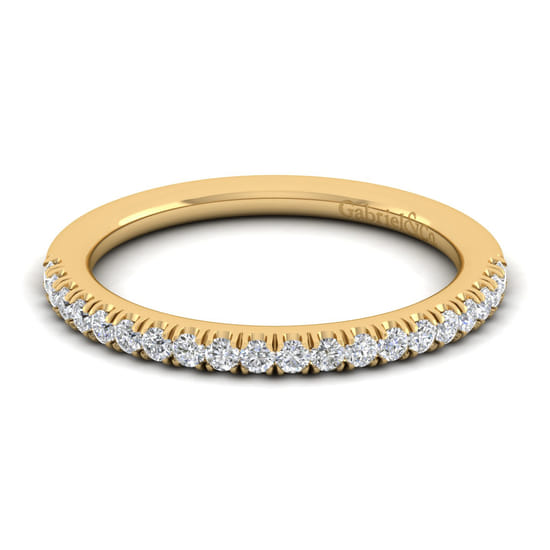 Gabriel - 14K Yellow Gold Matching Wedding Band