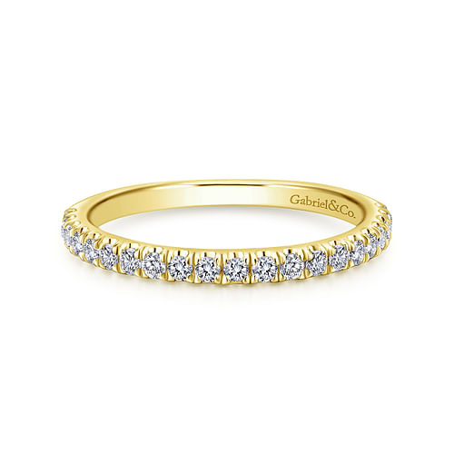 14K Yellow Gold Matching Wedding Band