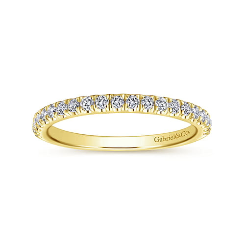 14K Yellow Gold Matching Wedding Band