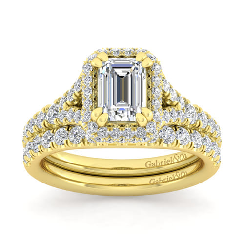 14K Yellow Gold Matching Wedding Band
