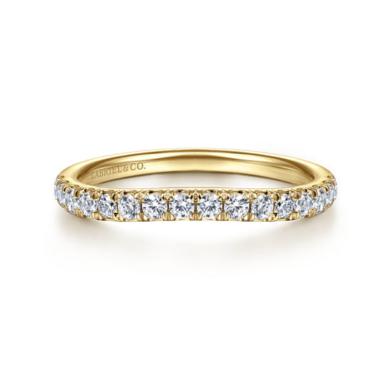 Gabriel - 14K Yellow Gold Matching Wedding Band