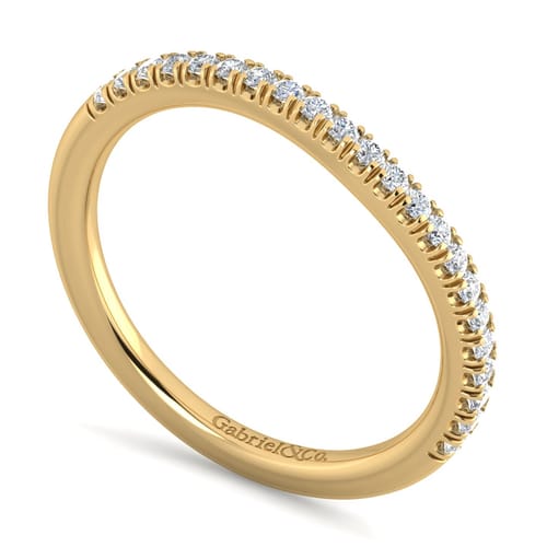 14K Yellow Gold Matching Wedding Band