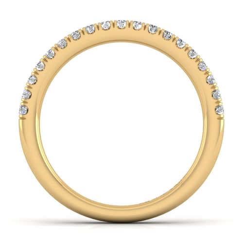14K Yellow Gold Matching Wedding Band