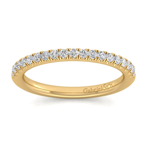14K Yellow Gold Matching Wedding Band